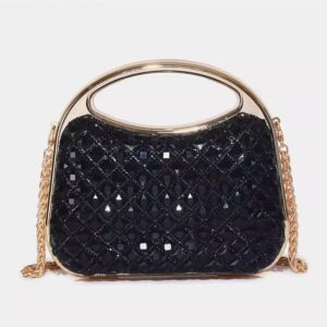 Crystal Top-Handle Clutch