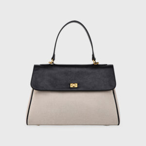 Ciara Essential Black Canvas Bag
